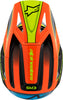 Sm3 Youth Fray Helmet Blk/Orng/Ylw Fluo Ys