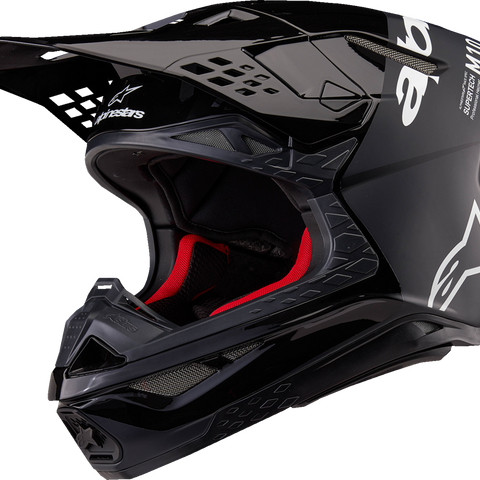 ALPINESTARS Supertech M10 Helmet - Flood - MIPS? - Black/Dark Gray - Small 8301023-1310-S