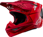 ALPINESTARS Supertech M10 Helmet - Flood - MIPS? - Red Fluo/Red - Large 8301023-3003-L