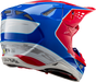 ALPINESTARS Supertech M10 Helmet - Aeon - MIPS? - Gloss Bright Red/Blue - XS 8301923-3017-XS