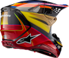 ALPINESTARS Supertech M10 Helmet - Era - MIPS? - Gloss Gold/Yellow/Rio Red - XL 8301223-5938-XL