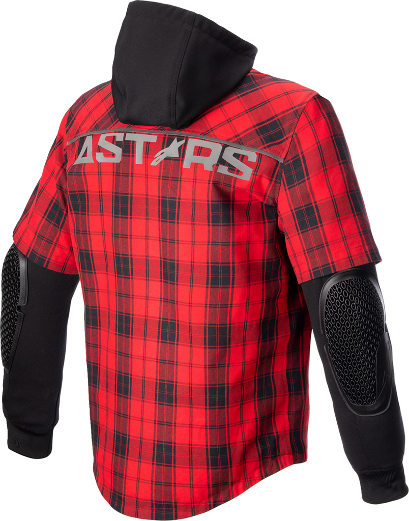 ALPINESTARS MO.ST.EQ Tartan Jacket - Red/Black - 4XL 4300424-3136-4X