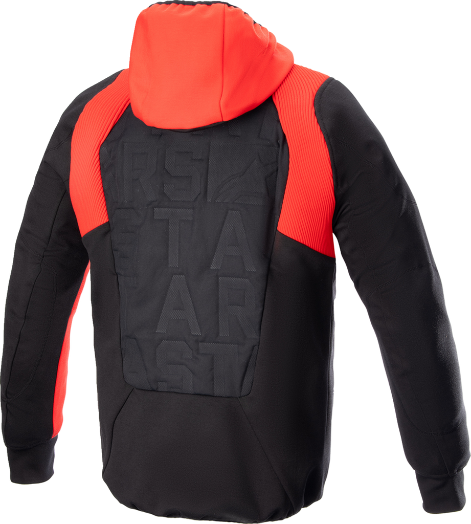 ALPINESTARS MSE Hybrid Hooded Jacket - Black/Red - Large 4201824-1463-L