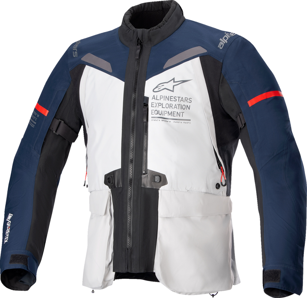 ALPINESTARS ST7 2L GTX Jacket - Gray/Blue/Black - XL 3604124-9174-XL