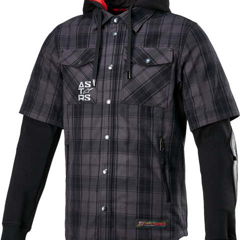 ALPINESTARS MO.ST.EQ Tartan Jacket - Gray/Black - XL 4300424-9610-XL