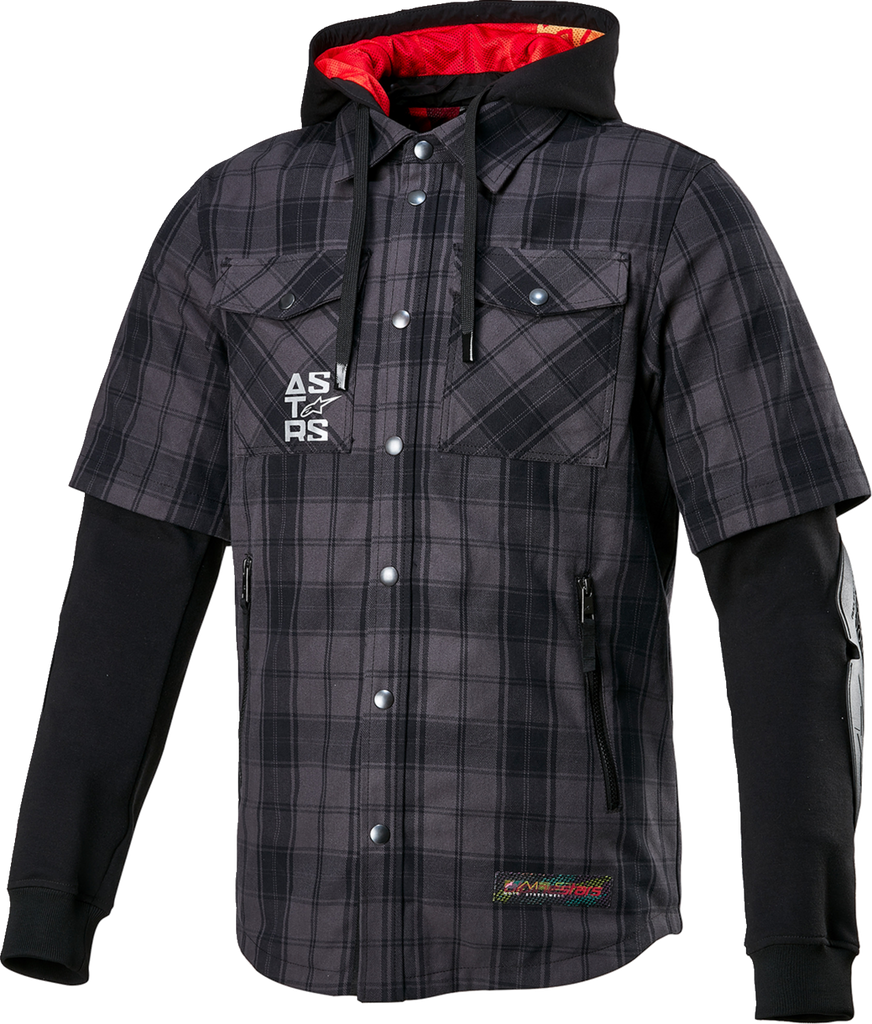ALPINESTARS MO.ST.EQ Tartan Jacket - Gray/Black - Medium 4300424-9610-M