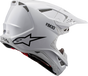 ALPINESTARS Supertech M10 Helmet - Solid - MIPS? - Gloss White - Large 8300323-2180-L