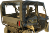 SEIZMIK Soft Doors - Middle/Rear Windows - Black - Honda Pioneer 1000 51-20983