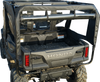 SEIZMIK Soft Doors - Middle/Rear Windows - Black - Honda Pioneer 1000 51-20983