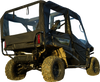 SEIZMIK Soft Doors - Middle/Rear Windows - Black - Honda Pioneer 1000 51-20983