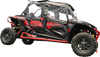 SEIZMIK Soft Upper Doors - Rear Windshield - Roof - Black - Polaris 51-20990