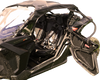 SEIZMIK Soft Full Doors - Rear Window - Black - Can-Am X3 51-20993