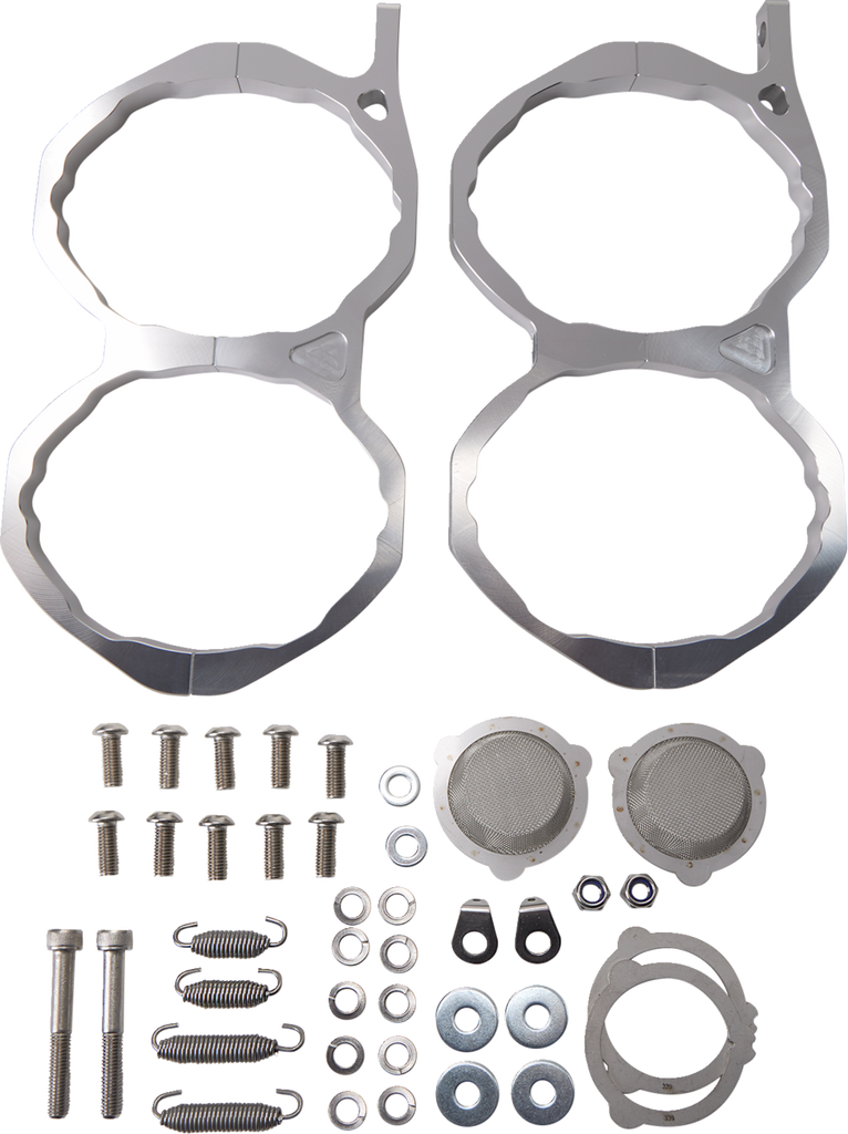 TRINITY RACING Stainless Steel Exhaust System TR-4161D-SS