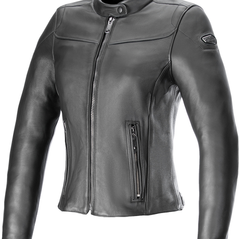 ALPINESTARS Stella Tory Leather Jacket - Black - 2XL 3113824-1100-2X