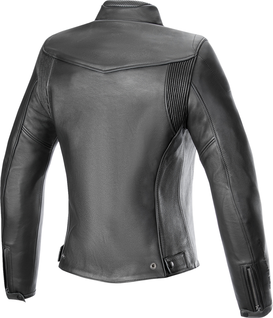 ALPINESTARS Stella Tory Leather Jacket - Black - Medium 3113824-1100-M