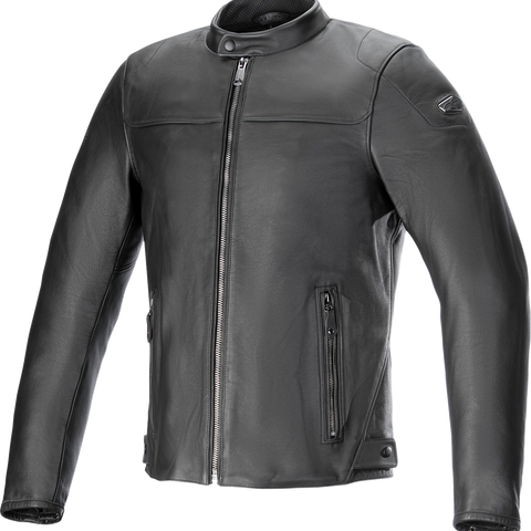 ALPINESTARS Blacktrack Leather Jacket - Black - Large 3103824-1100-L