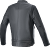 ALPINESTARS Dyno Leather Jacket - Black/Black - 3XL 3103924-1100-3X