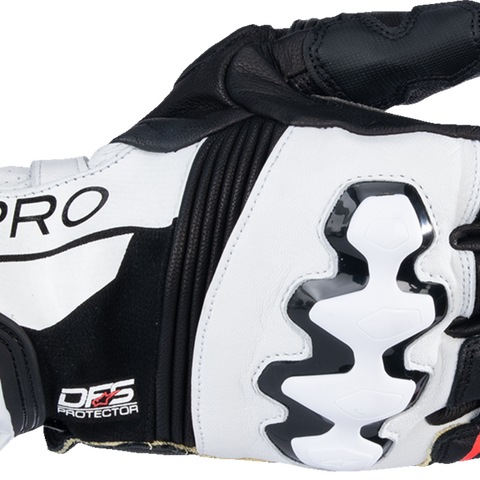 ALPINESTARS GP Pro R4 Gloves - Black/White - XL 3556724-12-XL