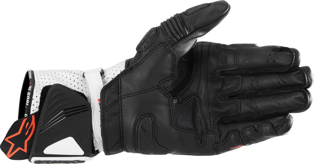 ALPINESTARS GP Pro R4 Gloves - Black/White - XL 3556724-12-XL