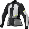 ALPINESTARS Stella Andes Air Drystar? Jacket - Ice Gray/Dark Gray/Black - Small 3210224-9191-S