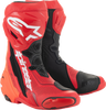 ALPINESTARS Supertech R Vented Boots - Red - US 12.5/EU 48 2220121-3029-48