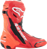 ALPINESTARS Supertech R Vented Boots - Red - US 9.5/EU 44 2220121-3029-44