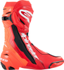 ALPINESTARS Supertech R Boots - Red - US 12.5 / EU 48 2220021-3029-48
