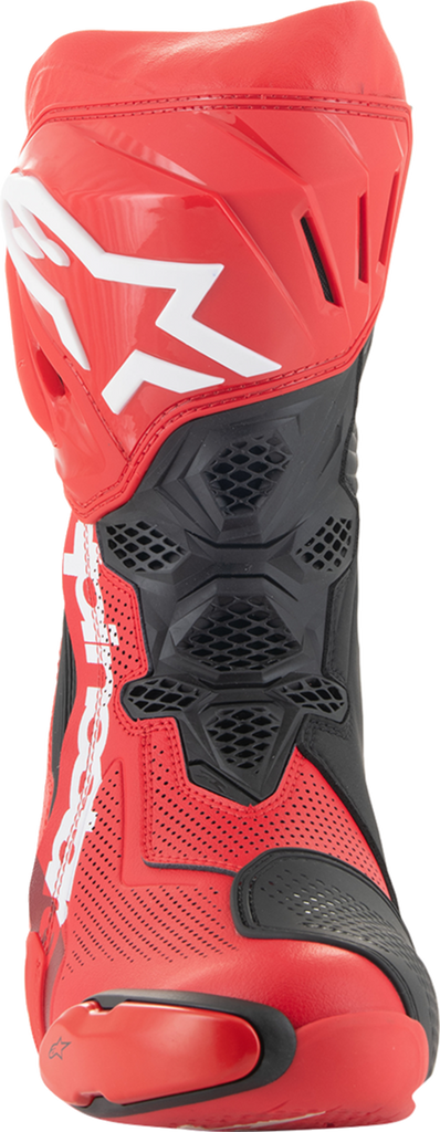 ALPINESTARS Supertech R Vented Boots - Red - US 12.5/EU 48 2220121-3029-48