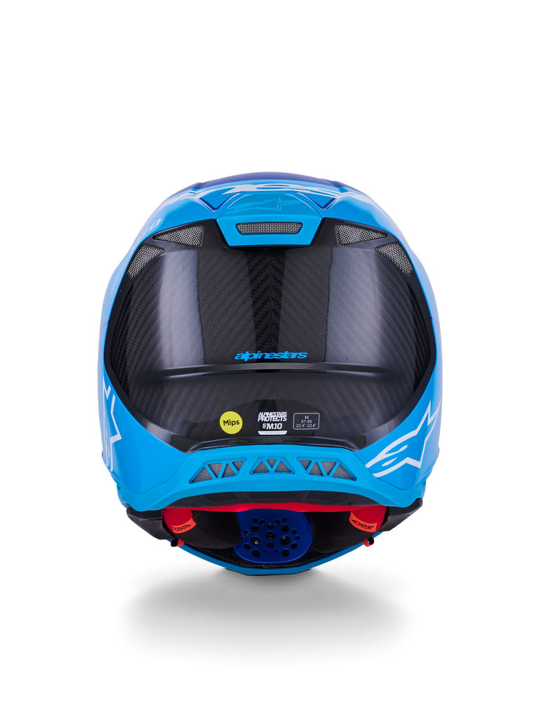 Supertech S M10 Flood Helmet Met Blu/Md Blu/Blk Crb M&G Xl
