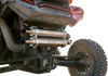 TRINITY RACING Dual Slip-On Mufflers - Brushed Stainless Steel TR-4186S-SS
