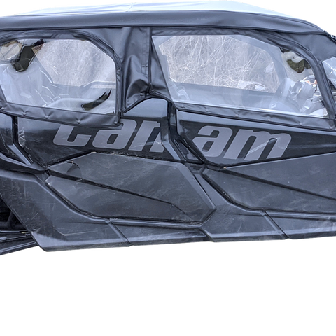 SEIZMIK Soft Upper Doors - Black - Can-Am - Maverick X3 Max 51-20994