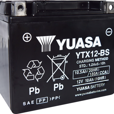 YUASA Battery - YTX12BS YUAM3RH2SIND