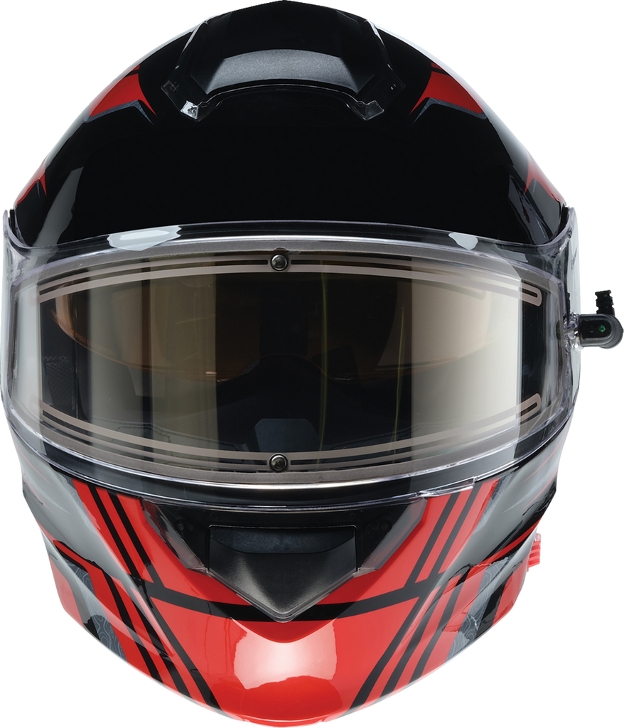 Z1R Solaris Snow Helmet - First Tracks - Black/Red - 2XL 0120-0830