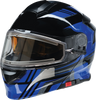Z1R Solaris Snow Helmet - First Tracks - Black/Blue - Large 0120-0834