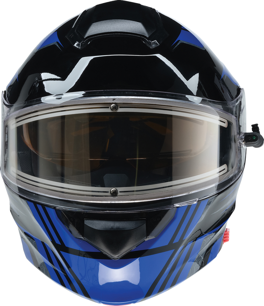 Z1R Solaris Snow Helmet - First Tracks - Black/Blue - Small 0120-0832
