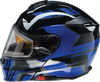 Z1R Solaris Snow Helmet - First Tracks - Black/Blue - Large 0120-0834