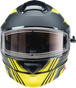 Z1R Solaris Snow Helmet - First Tracks - Black/Hi-Viz - Small 0120-0838