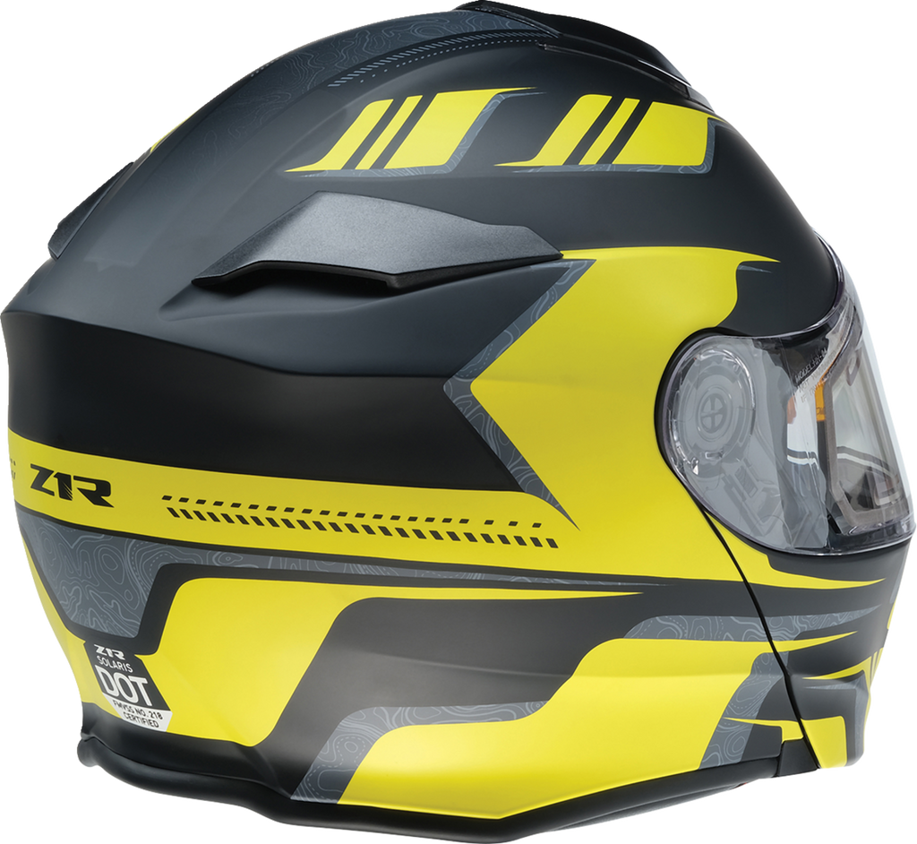 Z1R Solaris Snow Helmet - First Tracks - Black/Hi-Viz - Small 0120-0838