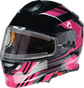 Z1R Solaris Snow Helmet - First Tracks - Black/Pink - Medium 0120-0845