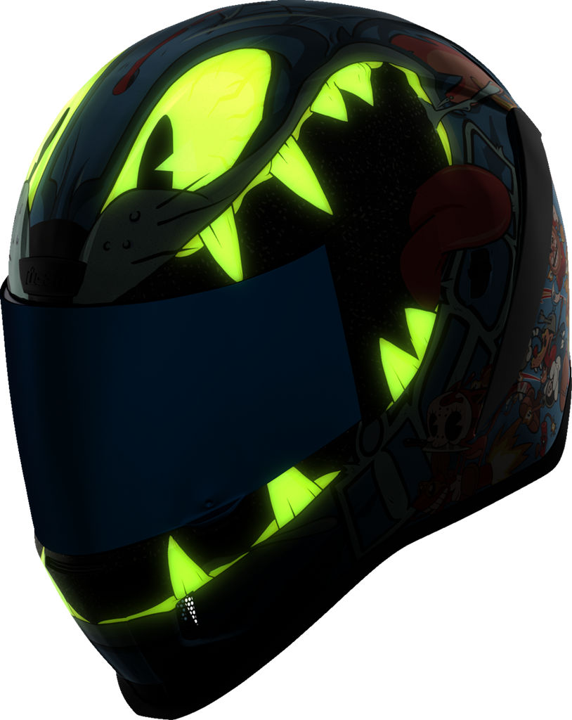 ICON Airform* Helmet - 9 Lives - Blue - Large 0101-17386