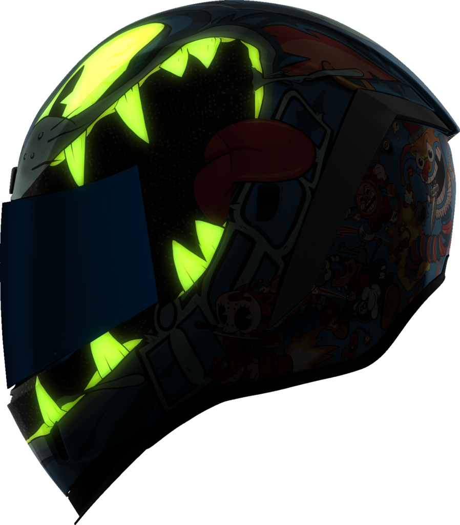 ICON Airform* Helmet - 9 Lives - Blue - Large 0101-17386