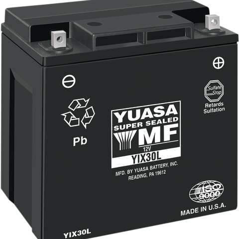 YUASA AGM Battery - YIX30L-BS - 1.4 L YUAM6230X