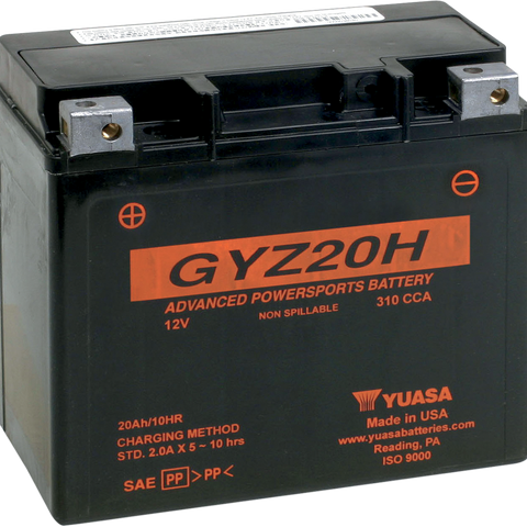 YUASA AGM Battery - GYZ20H YUAM72RGH