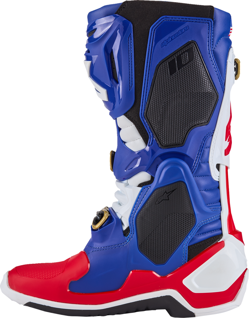 ALPINESTARS Union Tech 10 Boots - Red/White/Blue - US 11 2010020-3372-11