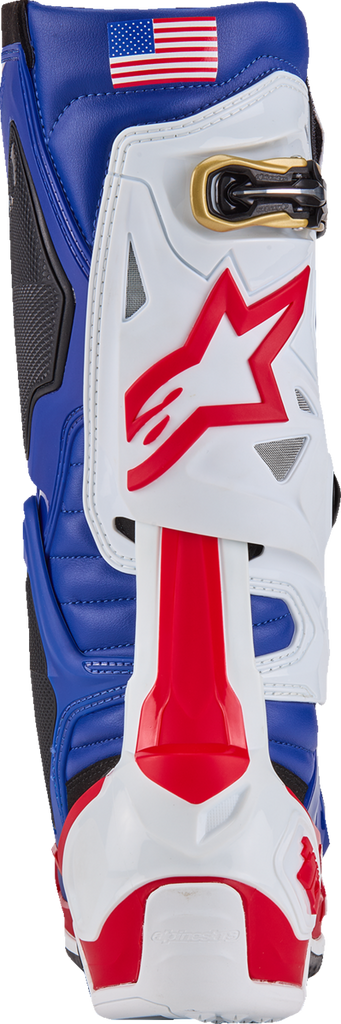ALPINESTARS Union Tech 10 Boots - Red/White/Blue - US 11 2010020-3372-11
