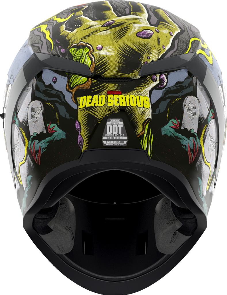 ICON Airform* Helmet - Dead Serious - Black - Large 0101-17441