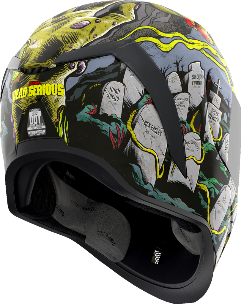 ICON Airform* Helmet - Dead Serious - Black - Large 0101-17441