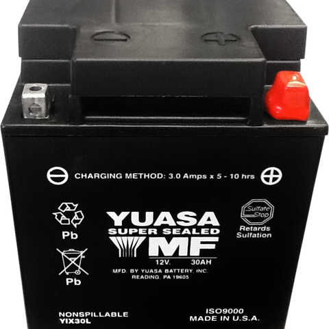 YUASA AGM Battery - YIX30L-PW YUAM7230LPW