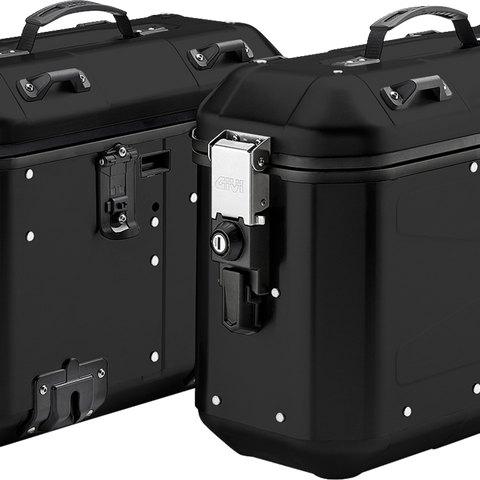 GIVI Dolomiti Monokey Side Cases - 36L - Black DLMK36BPACK2