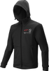 ALPINESTARS Racer MX Fleece Hoodie - Black - XL 3800125-10-XL